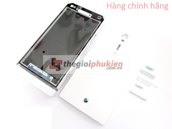 Vỏ Sony Xperia S - LT26i Trắng công ty